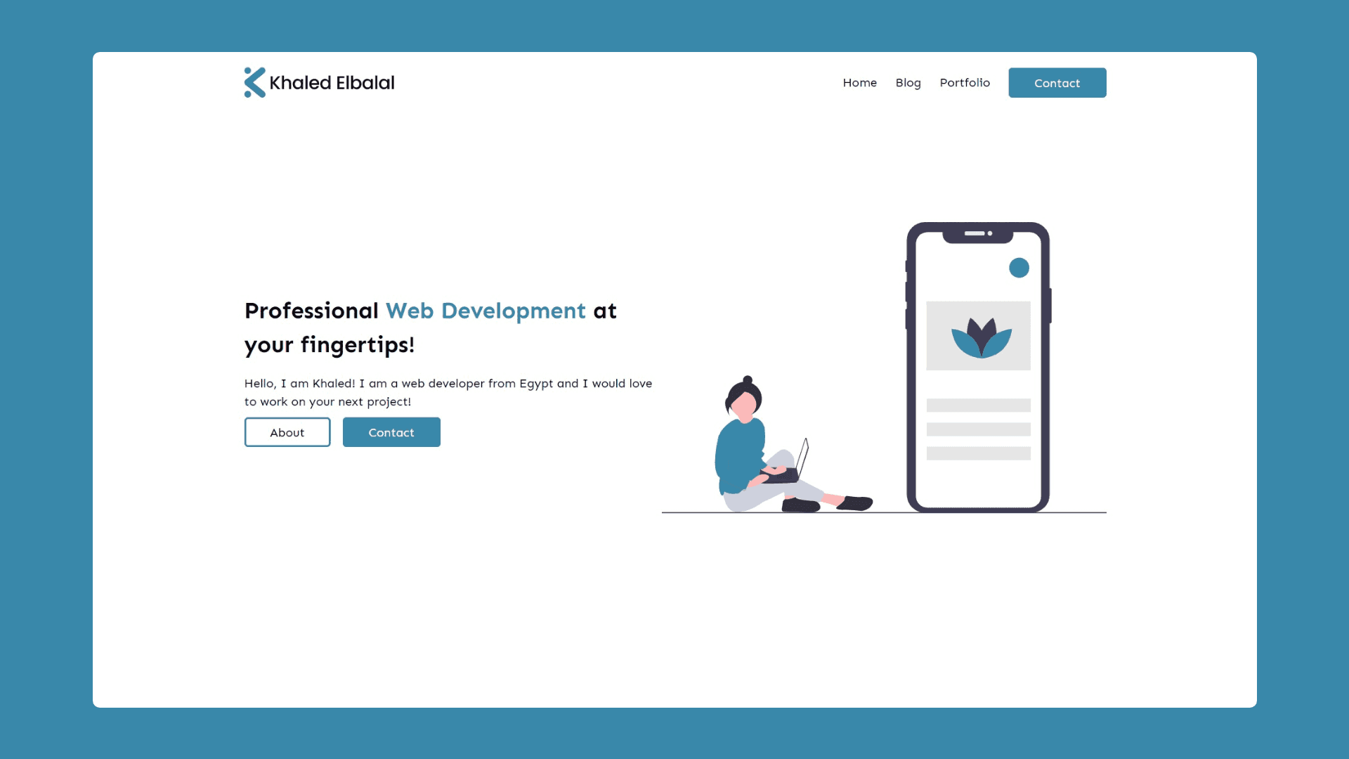 Khaled Elbalal's Personal Website
